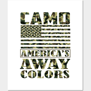 Camo - America's Away Colors Posters and Art